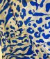 中古・古着 ACNE STUDIOS (アクネストゥディオス) Jalone Silk Robe シルクシャツワンピース ブルー×ホワイト サイズ:32：5800円