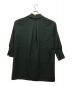 CABAN (キャバン) ウールツイルハイネックロングシャツ グリーン サイズ:S：12000円