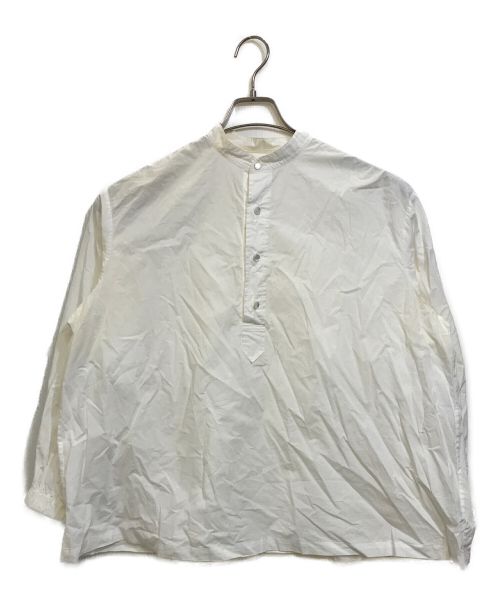 SCYE（サイ）SCYE (サイ) ウォッシュドコットンポプリンバルーンスリーブブラウス ホワイト サイズ:38の古着・服飾アイテム