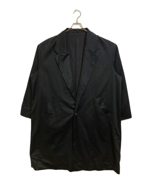 GENTLEMAN PROJECTS（ジェントルマン プロジェクト）gentleman projects (ジェントルマン プロジェクト) オーバーサイズコート ブラック サイズ:Lの古着・服飾アイテム