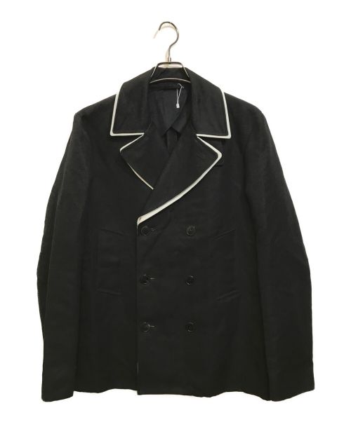 GUCCI（グッチ）GUCCI (グッチ) レイヤードカラーPコート ブラック サイズ:52の古着・服飾アイテム