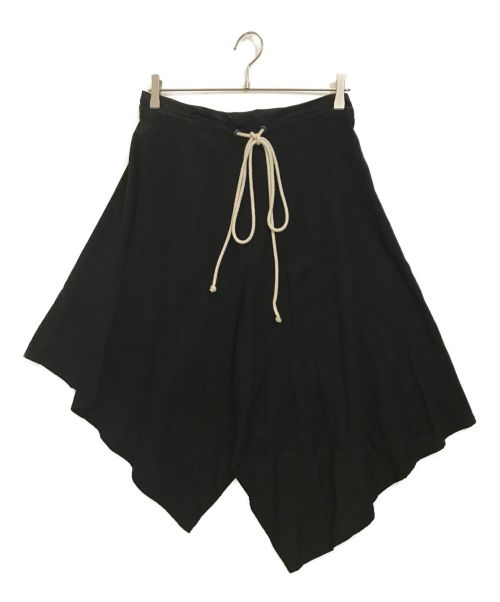 Y's（ワイズ）Y's (ワイズ) アシンメトリースカート ブラック サイズ:1の古着・服飾アイテム