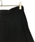 中古・古着 Y's (ワイズ) アシンメトリースカート ブラック サイズ:1：10000円