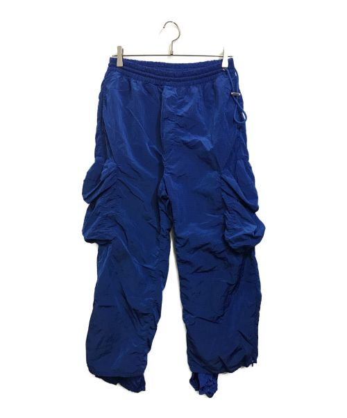 SUNNEI（スンネイ）sunnei (スンネイ) DOUBLE ELASTIC CARGO PANTS ブルー サイズ:Ⅿの古着・服飾アイテム