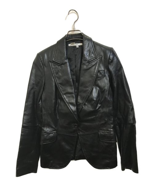 ZARA（ザラ）ZARA (ザラ) レザージャケット ブラック サイズ:Sの古着・服飾アイテム