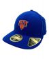 New Era（ニューエラ）の古着「NEW YORK KNICKS LOW-CROWN FITTED CAP キャップ」｜ブルー