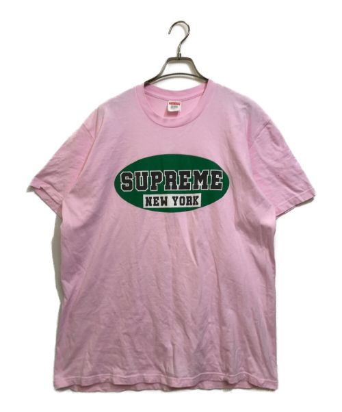 SUPREME（シュプリーム）Supreme (シュプリーム) New York Tee ピンク サイズ:Lの古着・服飾アイテム