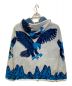 Supreme (シュプリーム) Eagle Hooded Zip Up Sweater ホワイト×ブルー サイズ:Ⅿ：13000円
