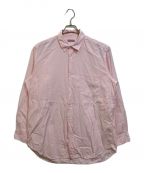 COMME des GARCONS HOMMEコムデギャルソン オム）の古着「コットンシャツ」｜ピンク