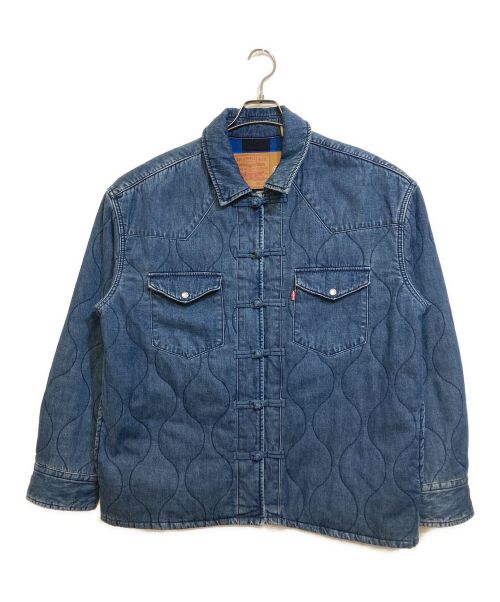 LEVI'S（リーバイス）LEVI'S (リーバイス) CLOT (クロット) デニムキルティングジャケット インディゴ サイズ:Ⅿの古着・服飾アイテム