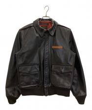 AVIREX (アヴィレックス) A-2 PLANE/FLIGHTJACKET ブラウン サイズ:38