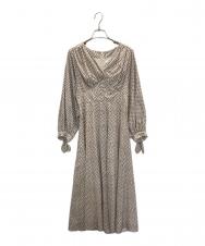 Her lip to (ハーリップトゥ) レーヨンポルカドットロングドレス アイボリー サイズ:SIZE S