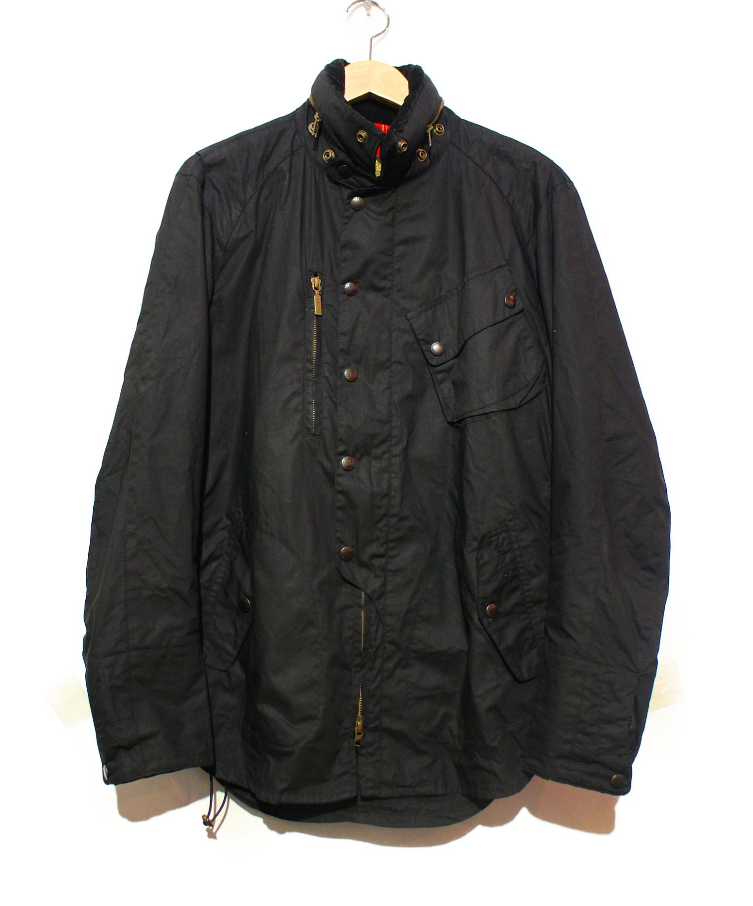 中古 古着通販 Barbour Beacon Heritage X Tokito バブアー ビーコンヘリテージ トキト オイルドジャケット ブラック サイズ M ブランド 古着通販 トレファク公式 Trefac Fashion