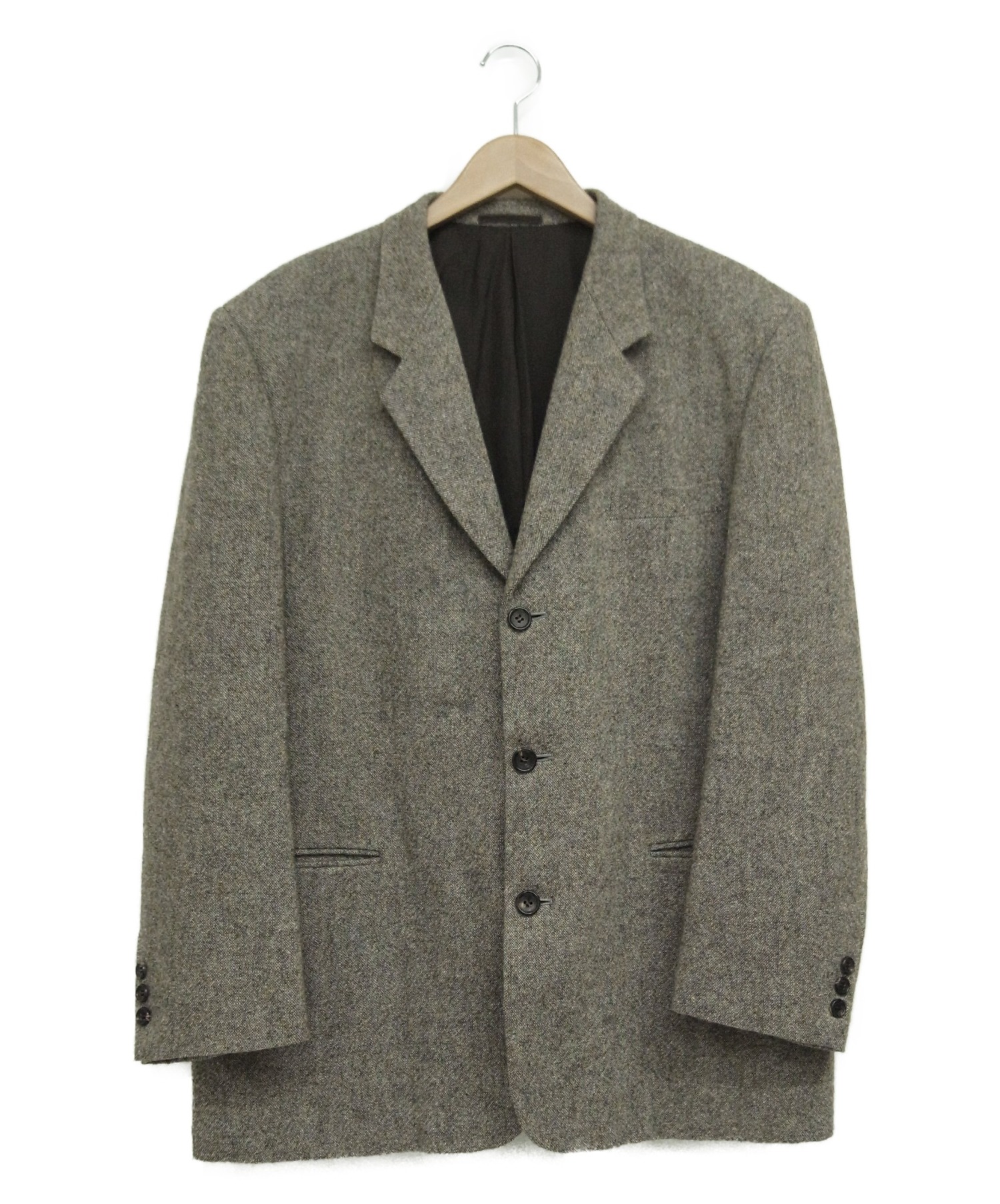 中古 古着通販 Comme Des Garcons Homme コムデギャルソンオム 3bメランジジャケット グレー サイズ L Ad1993 ブランド 古着通販 トレファク公式 Trefac Fashion