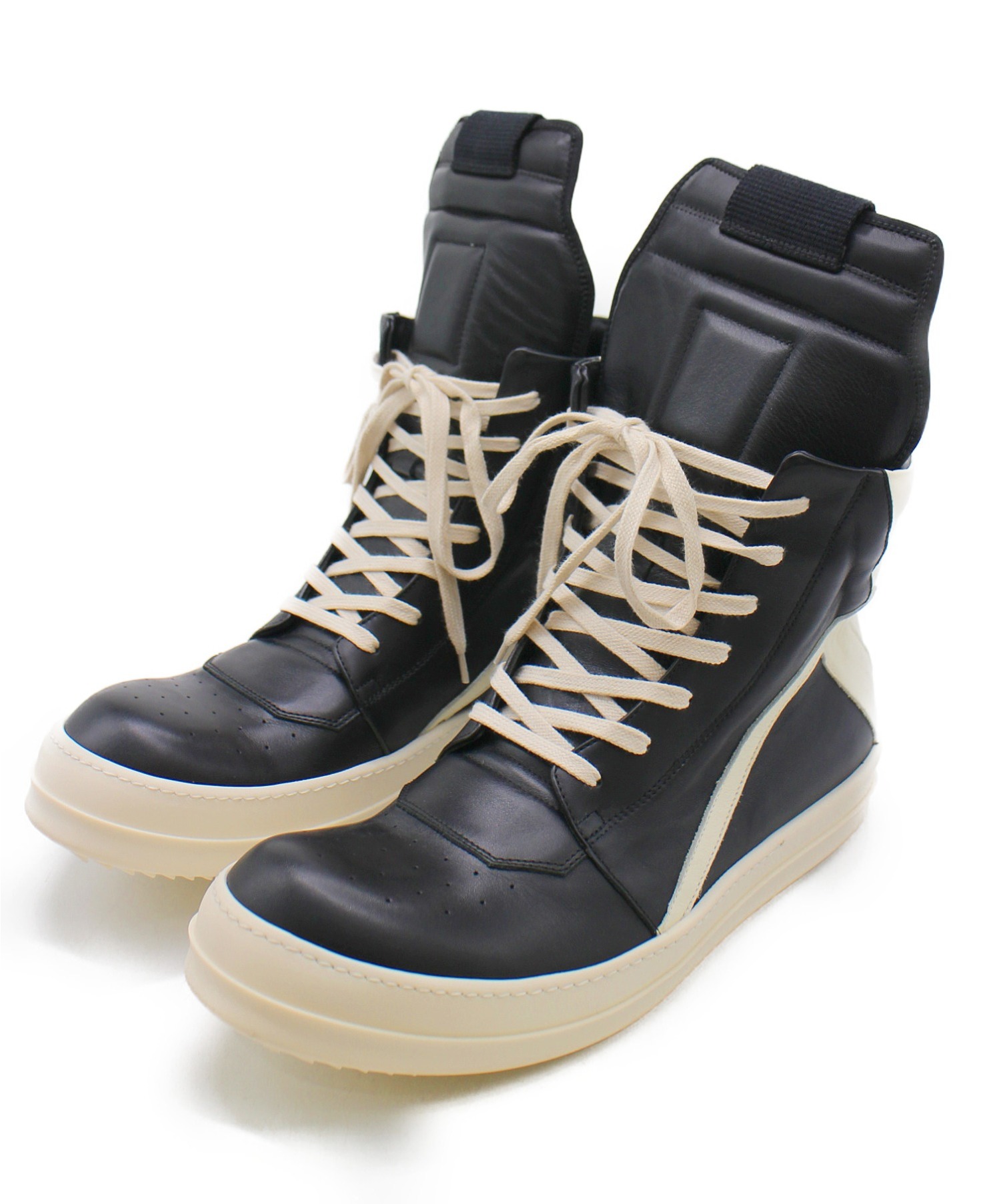 中古 古着通販 Rick Owens リックオウエンス ハイカットスニーカー ブラック サイズ 44 E15 1771 Geobasket ブランド 古着通販 トレファク公式 Trefac Fashion