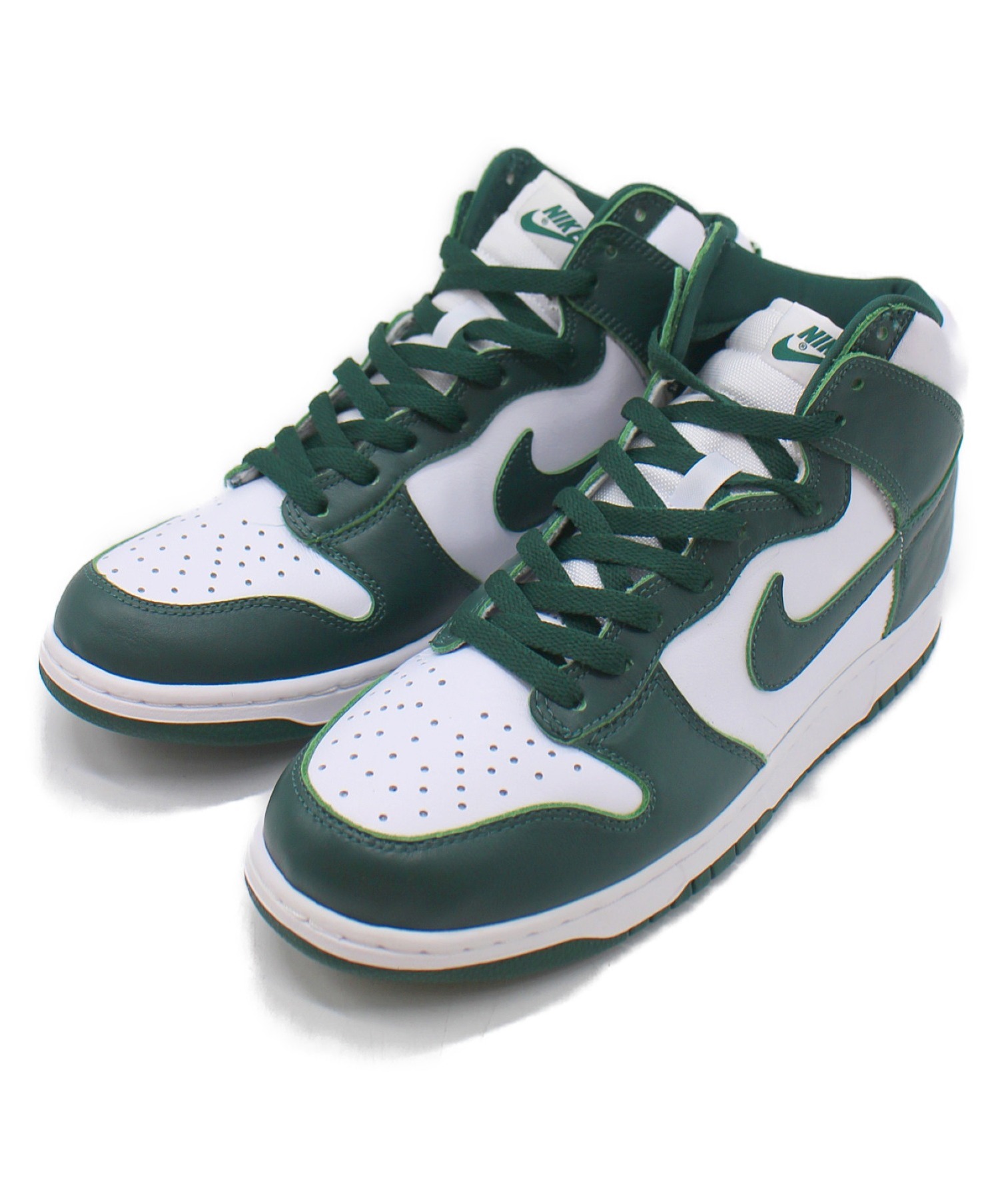 中古 古着通販 Nike ナイキ ハイカットスニーカー グリーン ホワイト サイズ 27 Cz8149 100 Dunk Hi Sp ブランド 古着通販 トレファク公式 Trefac Fashion