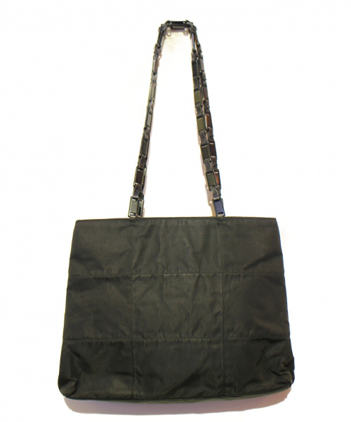 PRADA（プラダ）PRADA (プラダ) プラチェーントートバッグ ブラック サイズ:- 104の古着・服飾アイテム