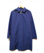Traditional Weatherwear（トラディショナルウェザーウェア）の古着「フーデットステンカラーコート」｜ネイビー