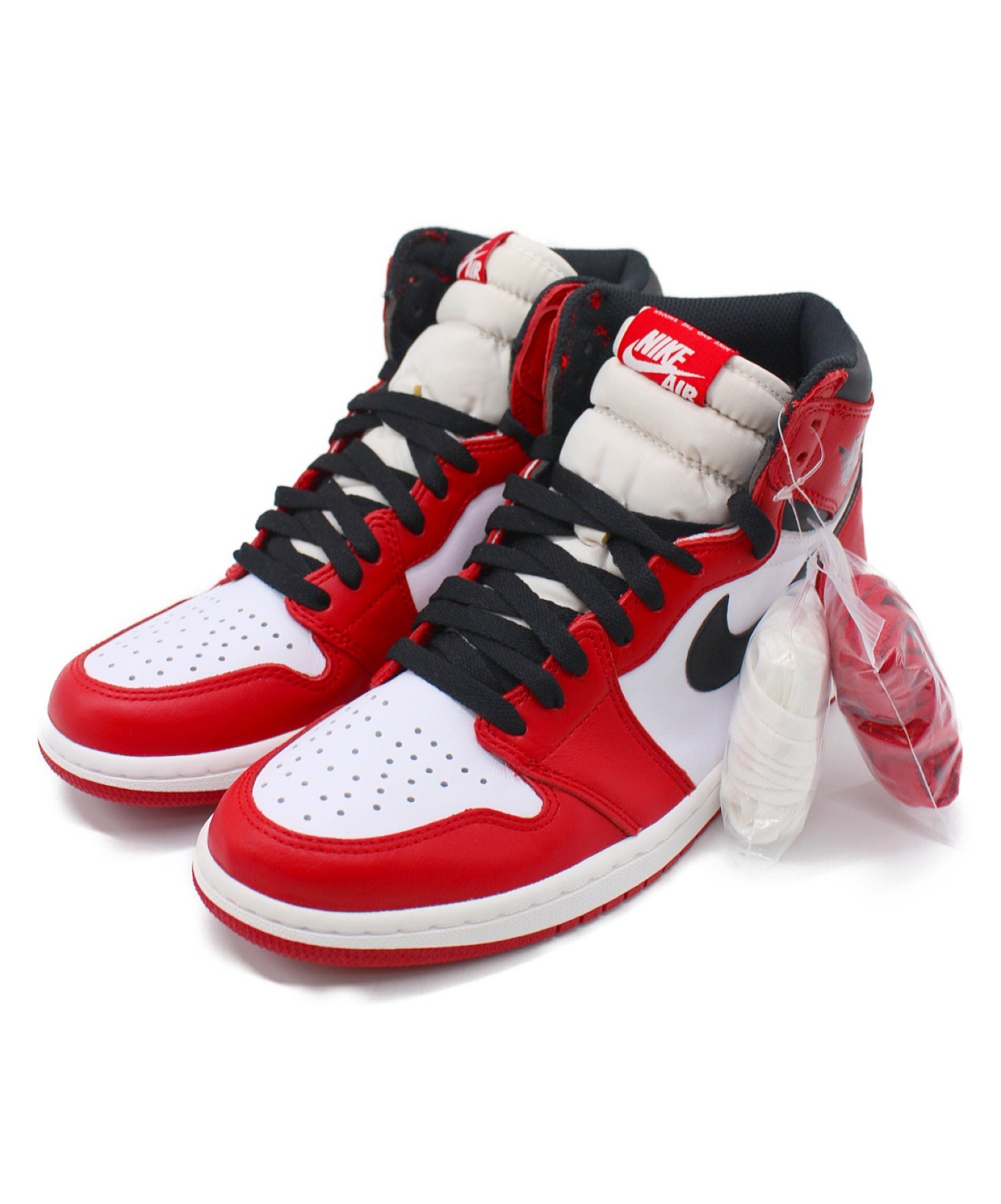中古 古着通販 Nike ナイキ ハイカットスニーカー レッド ホワイト サイズ 26cm Air Jordan1 5550 101 ブランド 古着通販 トレファク公式 Trefac Fashion