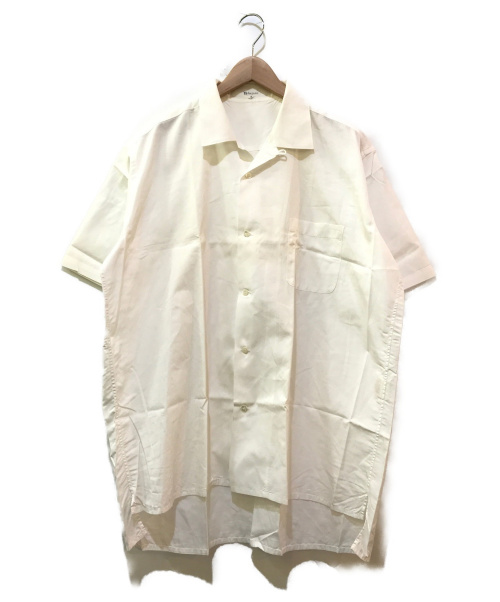 YS for men（ワイズフォーメン）YS for men (ワイズフォーメン) オープンカラーシャツ ホワイト サイズ:3 MF-B15-015の古着・服飾アイテム