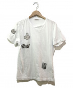 MONCLER（モンクレール）の古着「袖ワッペンアップリケTシャツ」｜ホワイト