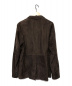 BOSS HUGO BOSS (ボス ヒューゴボス) 羊革レザーテーラードジャケット ブラウン サイズ:UK48：7800円