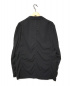 COMME des GARCONS (コムデギャルソン) 袖縮絨裏ストライプジャケット ブラック サイズ:S HN-J062 AD2004：7800円