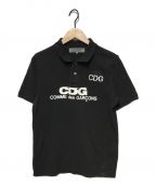 CDG（シーディージー）の古着「ポロシャツ」｜ブラック