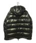 MONCLER (モンクレール) フーデットナイロンダウンジャケット ブラック サイズ:3：59800円