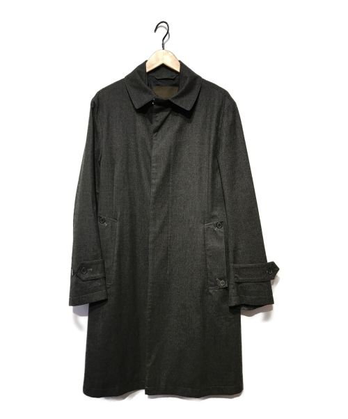 MACKINTOSH（マッキントッシュ）MACKINTOSH (マッキントッシュ) Loro Pianaウールステンカラーコート グレー サイズ:40の古着・服飾アイテム