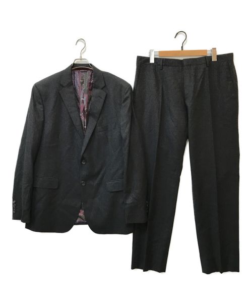 ETRO（エトロ）ETRO (エトロ) ペイズリーライニングウールセットアップスーツ グレー サイズ:-の古着・服飾アイテム
