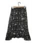 BALENCIAGA (バレンシアガ) アシンメトリーシルクスカート ブラック サイズ:34：25800円