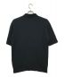 GUCCI (グッチ) ニットポロシャツ ブラック サイズ:L：9800円