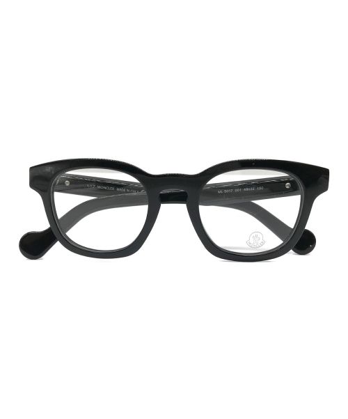MONCLER（モンクレール）MONCLER (モンクレール) 伊達眼鏡 ブラック サイズ:48□22 150の古着・服飾アイテム