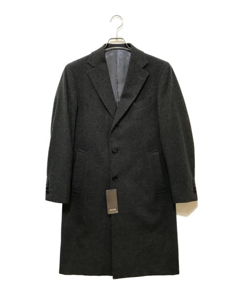 BEAMS F（ビームスエフ）BEAMS F (ビームスエフ) チェスターコート グレー サイズ:42の古着・服飾アイテム