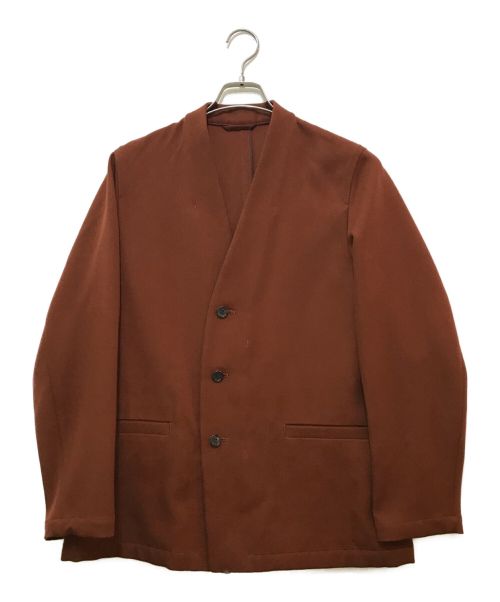 EDIFICE（エディフィス）EDIFICE (エディフィス) カラーレスジャケット ブラウン サイズ:46の古着・服飾アイテム
