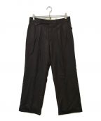 BY GLADHANDバイグラッドハンド）の古着「STOMP FIT TROUSERS」｜ブラウン