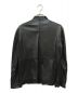 san francisco (サン フランシスコ) ゴートレザージャケット ブラック サイズ:M：9800円