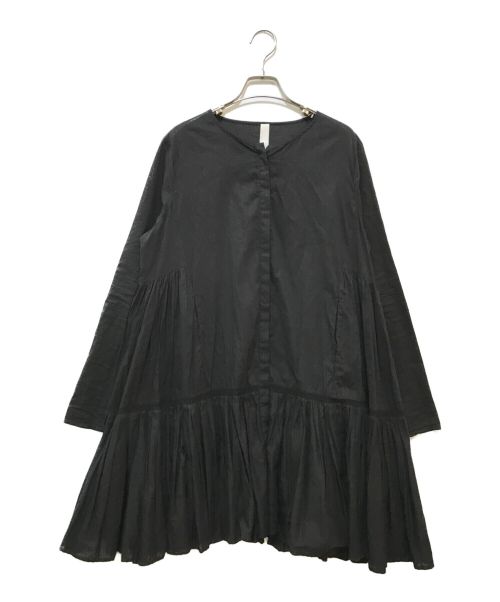merlette（マーレット）merlette (マーレット) シャツワンピース ブラック サイズ:-の古着・服飾アイテム