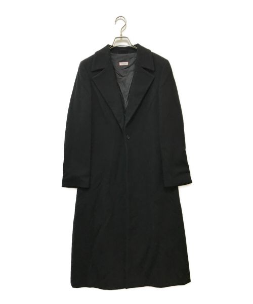 MAX&Co.（マックスアンドコー）MAX&Co. (マックスアンドコー) チェスターコート ブラック サイズ:42の古着・服飾アイテム
