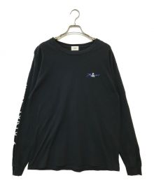SOPH.（ソフネット）の古着「KYNE TOKYO 2 L/S TEE長袖Tシャツ」｜ブラック
