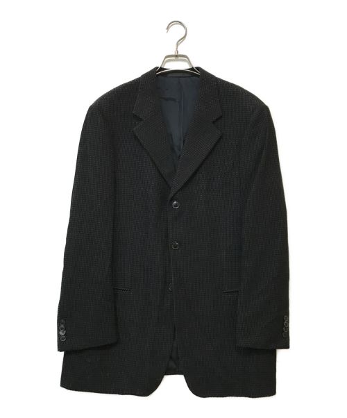 ARMANI COLLEZIONI（アルマーニ コレツィオーニ）ARMANI COLLEZIONI (アルマーニ コレツィオーニ) ウールテーラードジャケット ネイビー サイズ:52の古着・服飾アイテム
