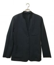 UNDERCOVERISM (アンダーカバーイズム) リバーシブルカットオフ3Bテーラードジャケット ブラック サイズ:M