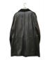 EMPORIO ARMANI (エンポリオアルマーニ) レザーステンカラーコート ブラック サイズ:54：24800円