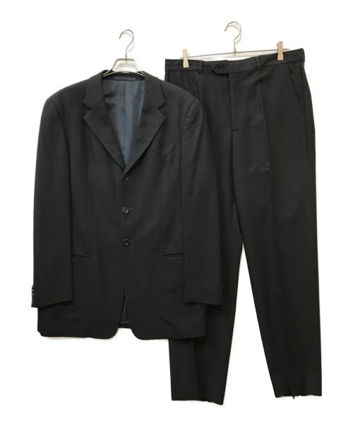 ARMANI COLLEZIONI（アルマーニ コレツィオーニ）ARMANI COLLEZIONI (アルマーニ コレツィオーニ) 3Bセットアップスーツ ブラック サイズ:52の古着・服飾アイテム
