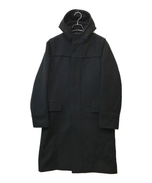 DIOR HOMME（ディオール オム）DIOR HOMME (ディオール オム) メルトンフーデッドコート ネイビー サイズ:50の古着・服飾アイテム