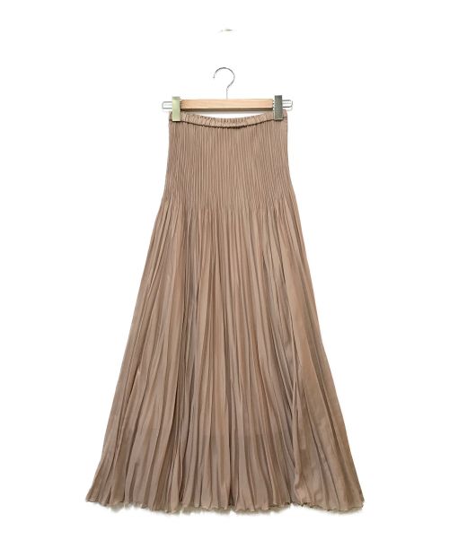 ADAWAS（アダワス）ADAWAS (アダワス) ダブルプリーツスカート ピンク サイズ:FREEの古着・服飾アイテム