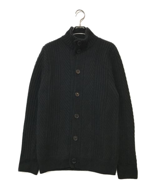 HERMES（エルメス）HERMES (エルメス) カシミヤジャケット ブラック サイズ:Sの古着・服飾アイテム