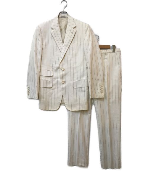GUCCI（グッチ）GUCCI (グッチ) 2Bセットアップスーツ ホワイト サイズ:46の古着・服飾アイテム