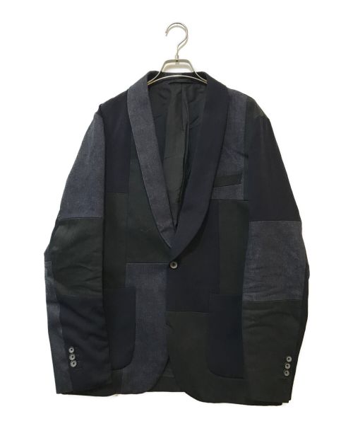 UNITED TOKYO（ユナイテッドトーキョー）UNITED TOKYO (ユナイテッドトウキョウ) パッチワークジャケット ブラック サイズ:2の古着・服飾アイテム